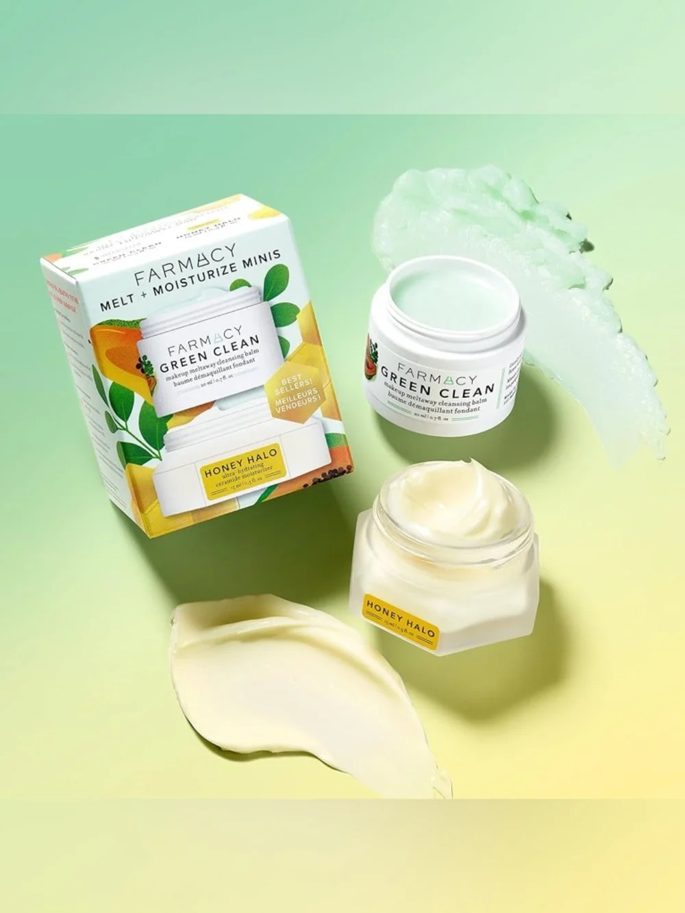 FARMACY $27.00 set • cleansing balm + ceramide moisturizer - Picture 3 of 8